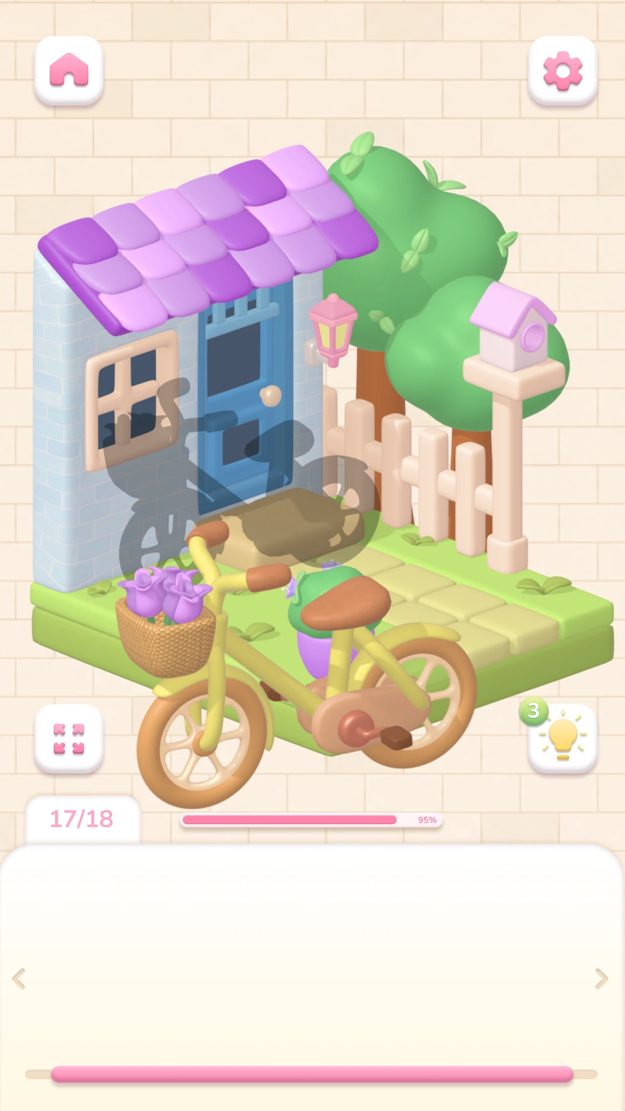Cozy Rooms 3D: Match Game screenshot