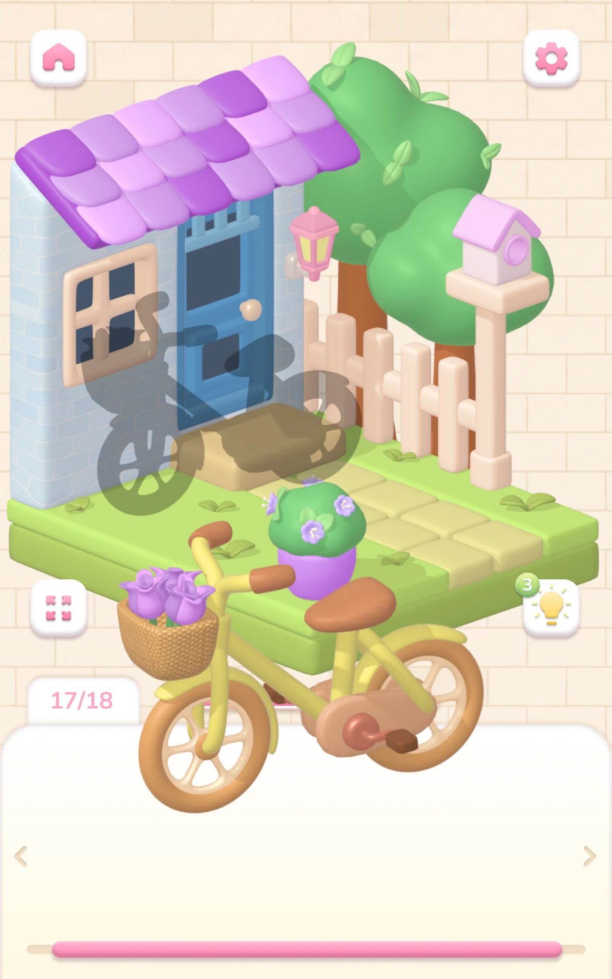 Cozy Rooms 3D: Match Game screenshot