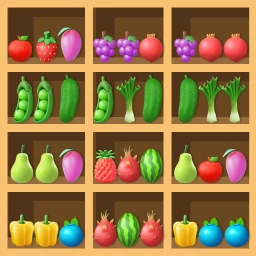 Icono de Fruit Sort Puzzle